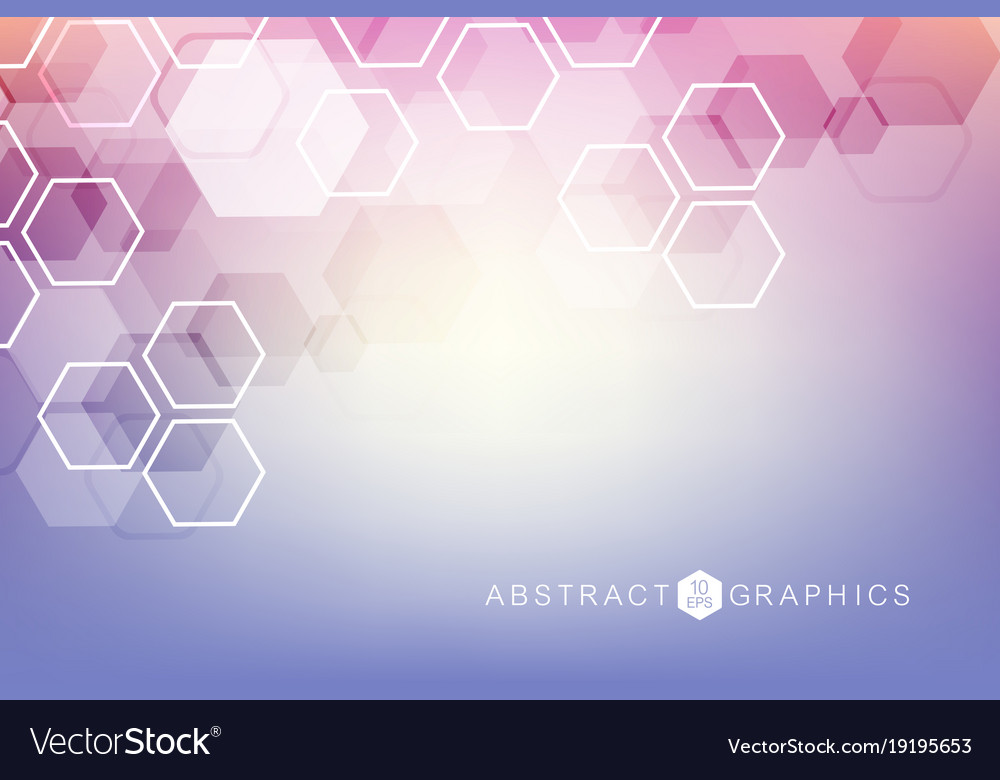 Geometric abstract background with connected line