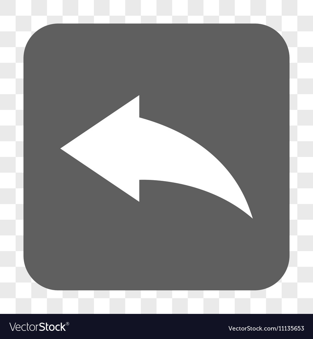 Undo rounded square button