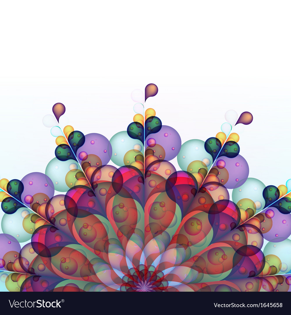 Abstract colourful with swirl waves eps10