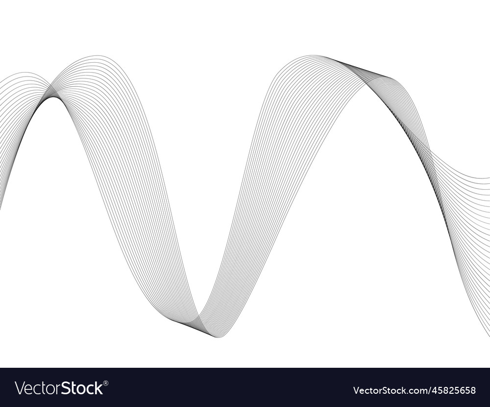 Abstract wave element for design digital vector image Abstract wave element for design digital
