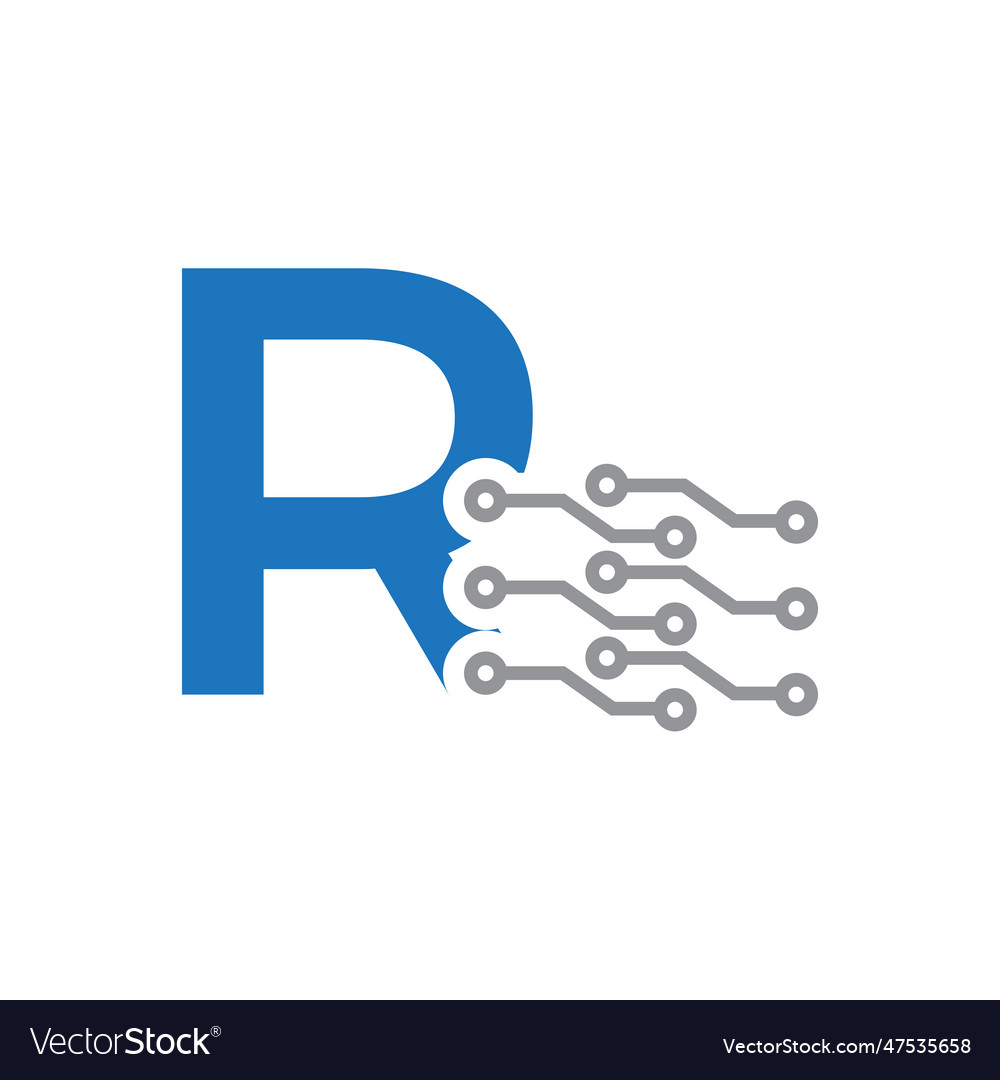 Programming code and technology logo template