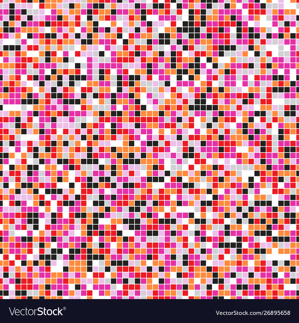 Seamless pixel pattern