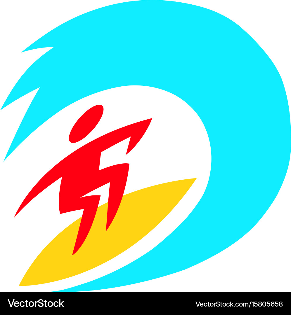Surfer Royalty Free Vector Image - VectorStock