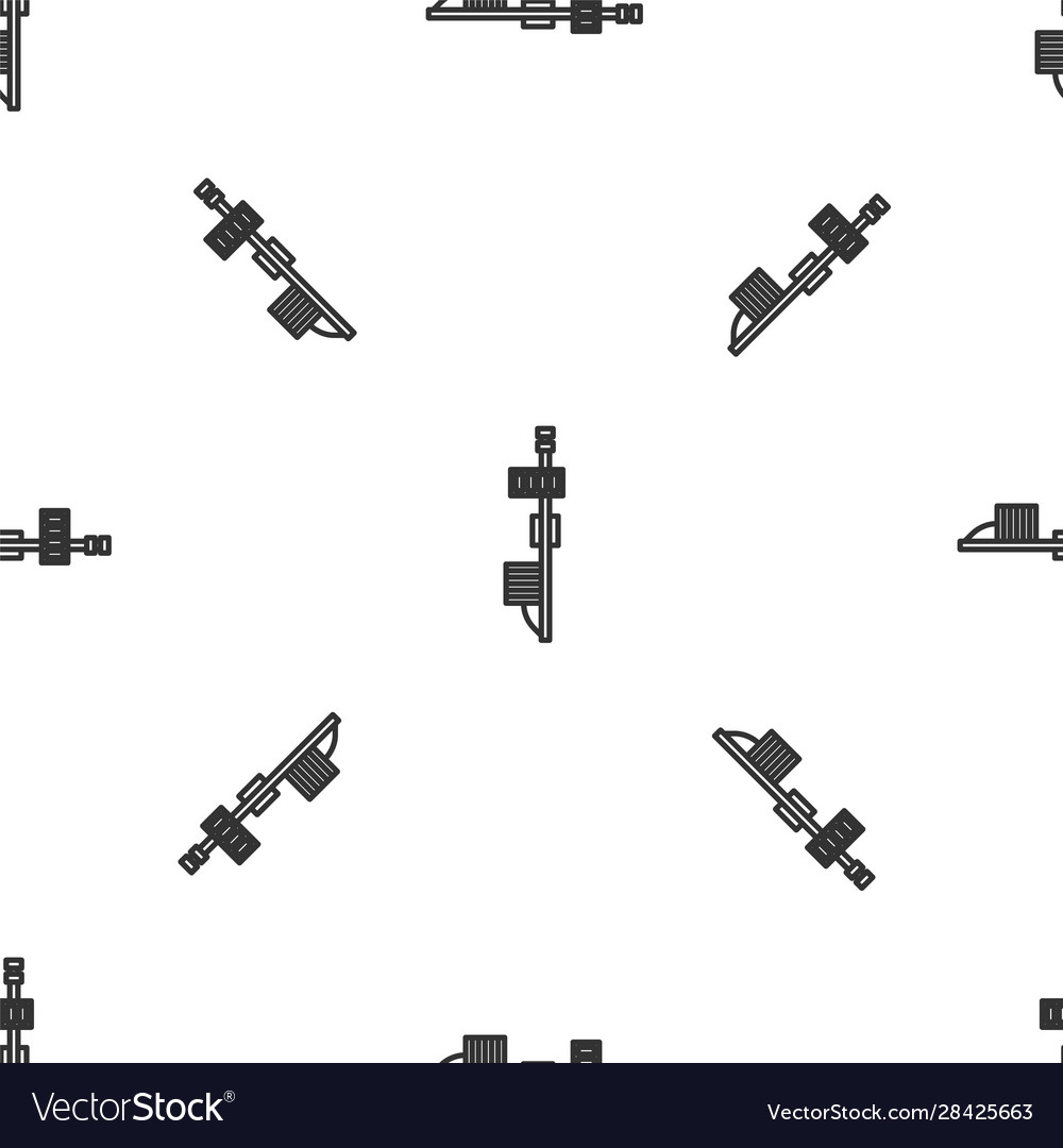 Grey line standalone sensor icon isolated seamless vector image Grey line standalone sensor icon isolated seamless