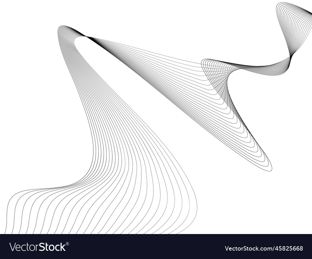 Abstract wave element for design digital vector image Abstract wave element for design digital