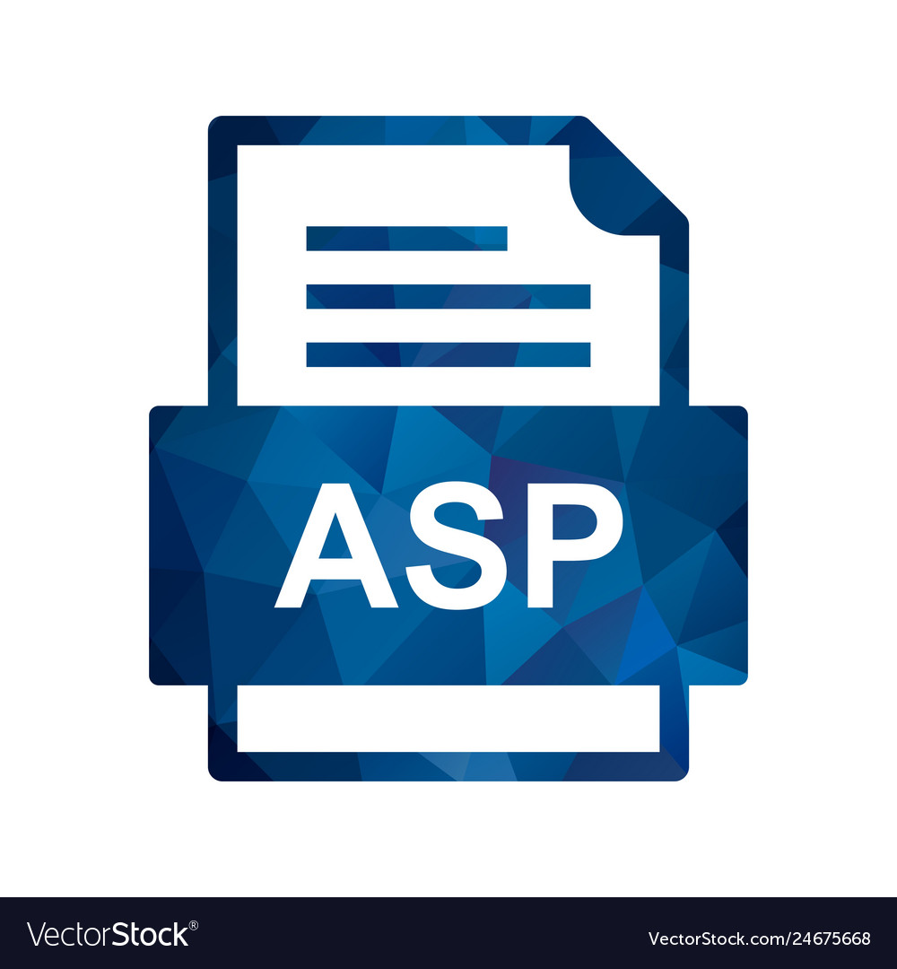 Asp file document icon