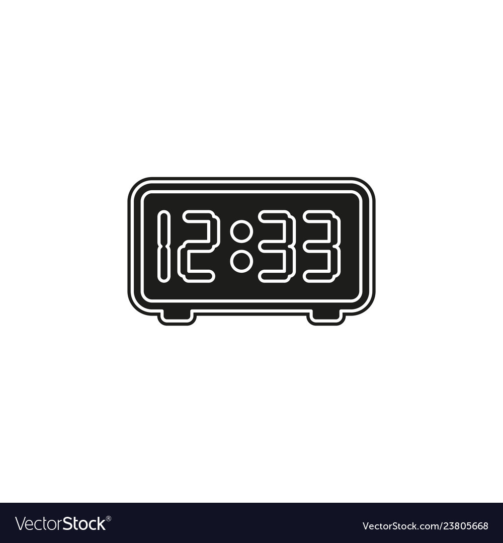 Digitale Anzeigeuhr - Timer Countdown