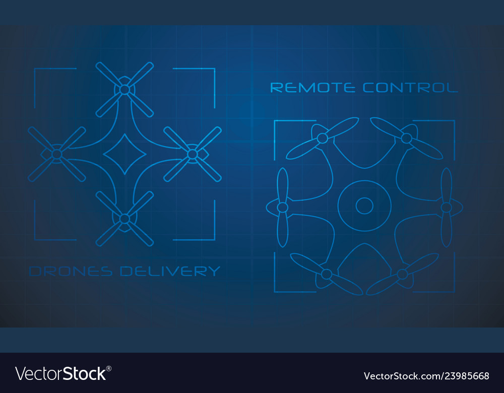 Drone Blueprint - Outline Concept