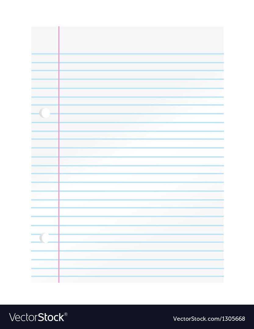 Empty Notepad Paper