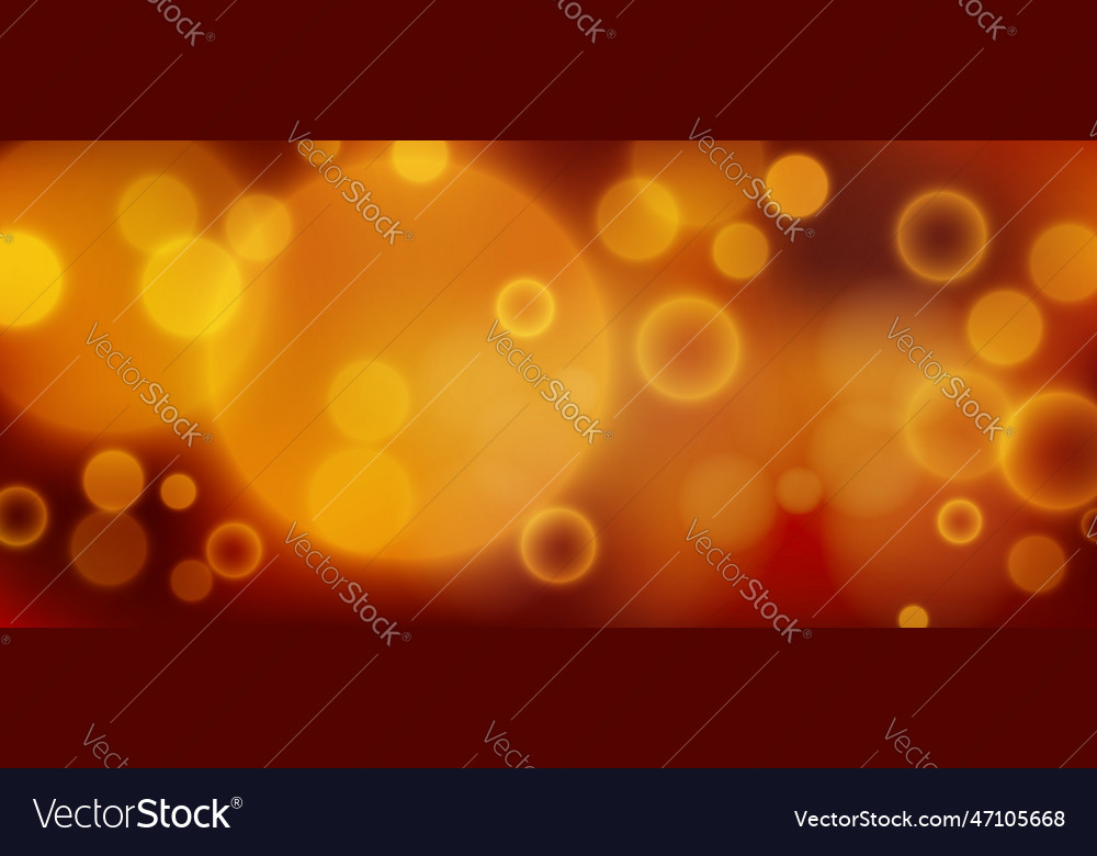 Festive red background with golden bokeh