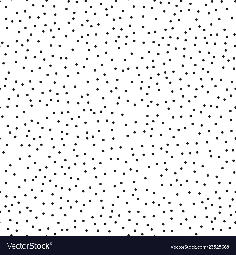 Pointillism low density seamless dots pattern vector image Pointillism low density seamless dots pattern