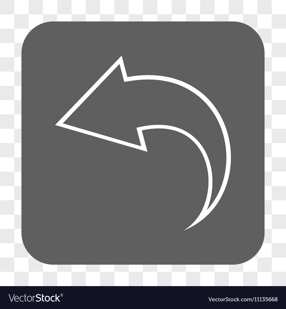 Undo rounded square button
