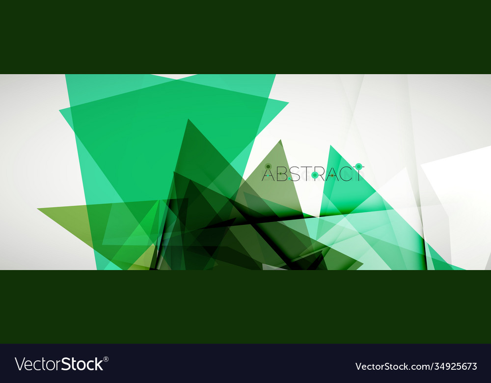 Geometric abstract background color triangle Vector Image Geometric abstract background color triangle