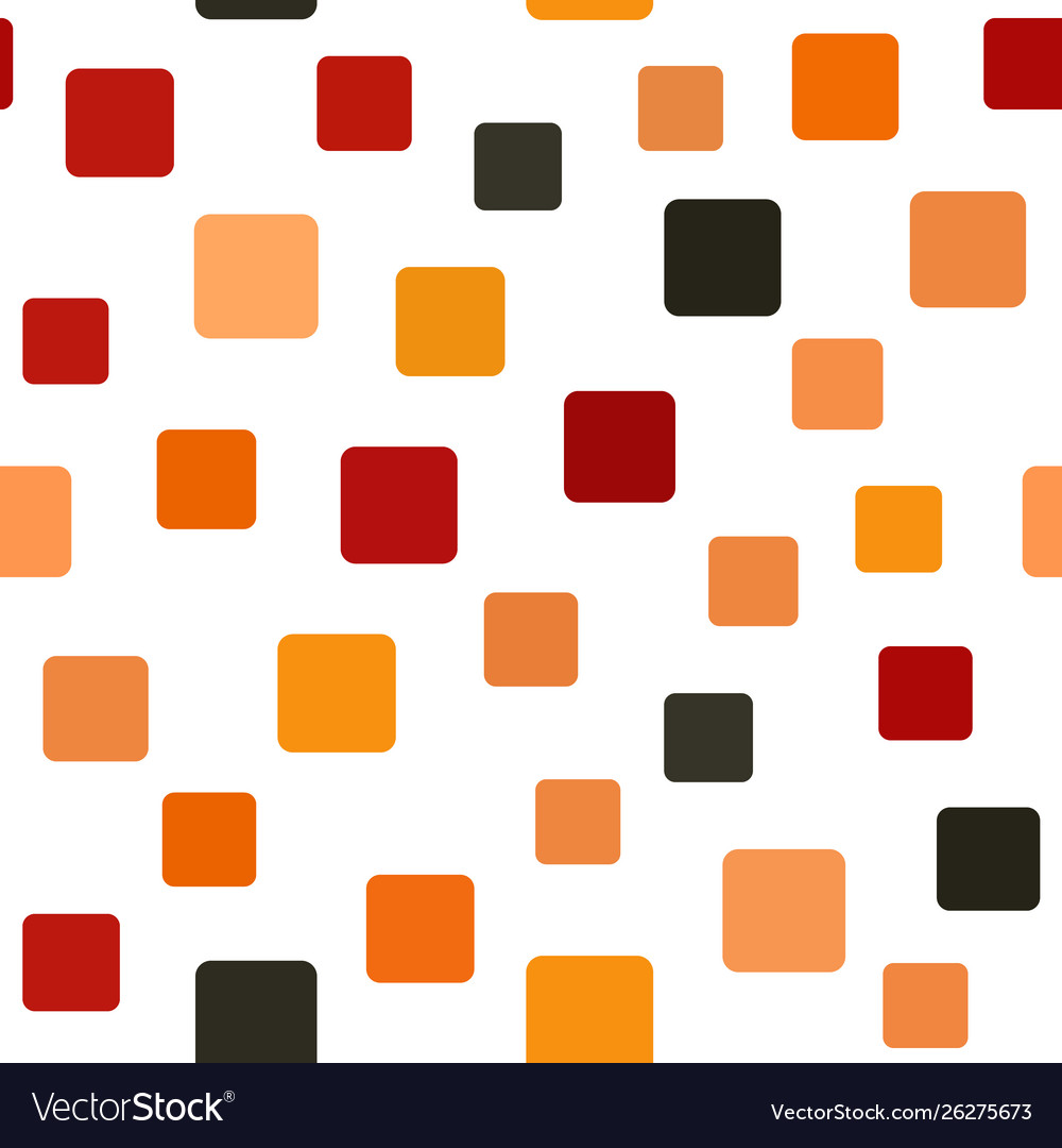 Rounded square pattern seamless background