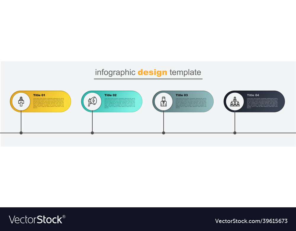 Set line hierarchy organogram chart worker