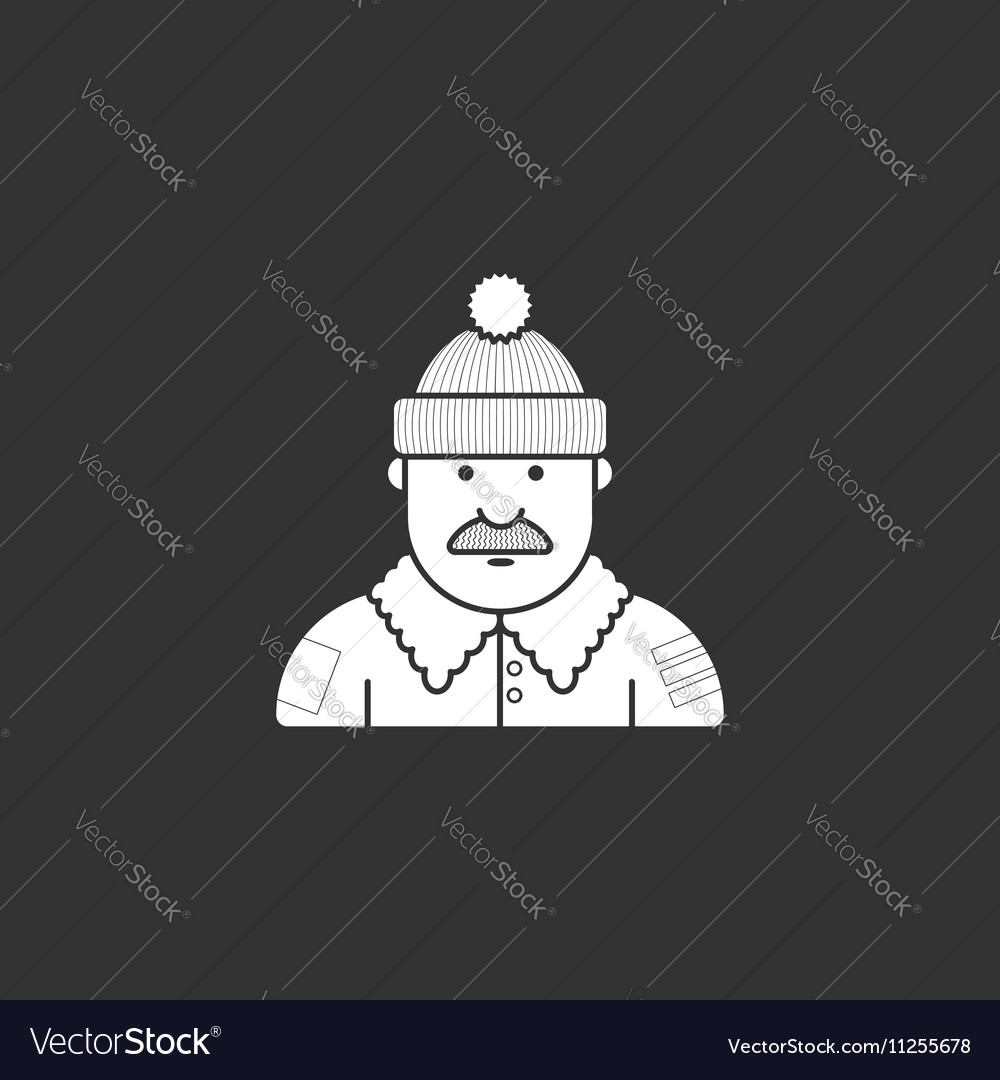 A set of unique characters contour different