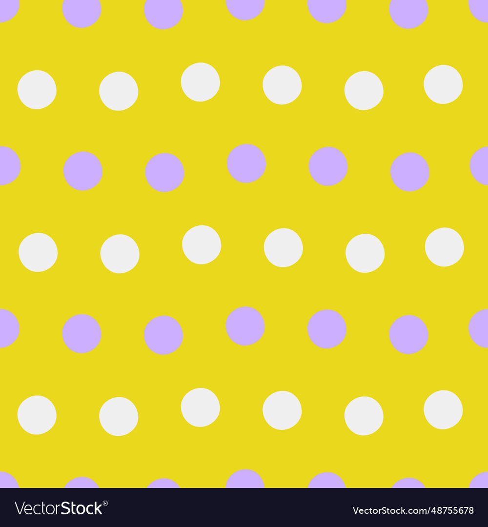 Abstract modern seamless pattern with polka dots vector image Abstract modern seamless pattern with polka dots