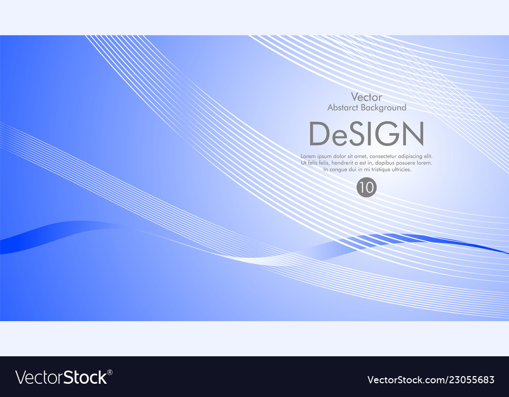 Abstract background color flow waved lines stock Vector Image Abstract background color flow waved lines stock