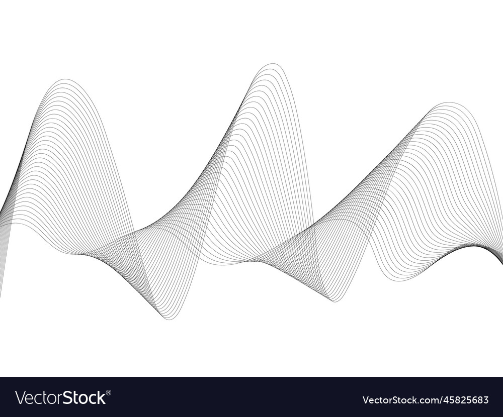 Abstract wave element for design digital vector image Abstract wave element for design digital