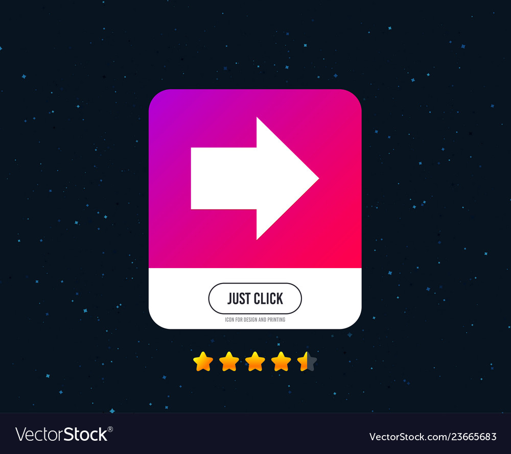 Arrow sign icon next button navigation symbol
