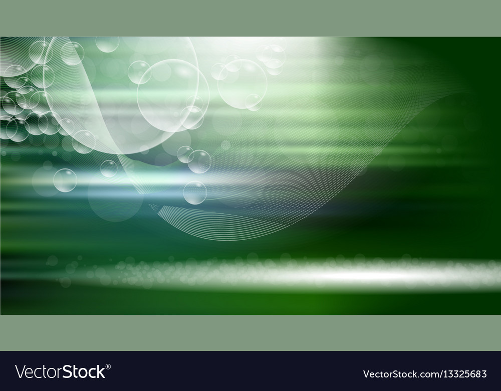 Digital green abstract empty background