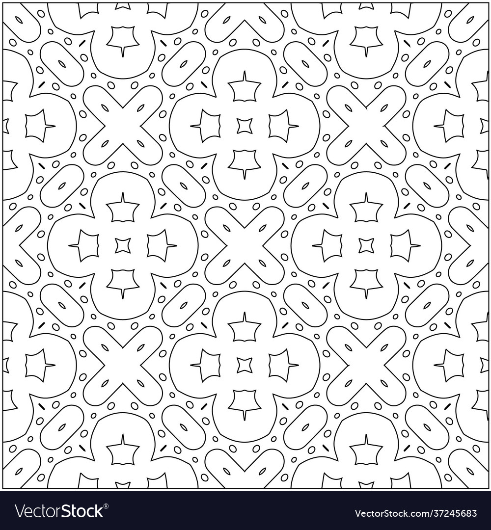 Geometric pattern with triangular elements