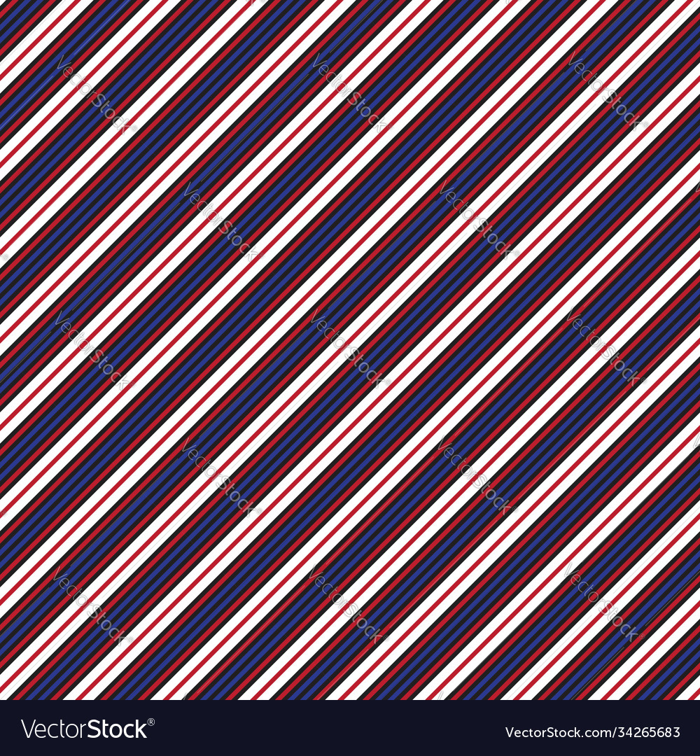 Red stripe seamless pattern background vector image Red stripe seamless pattern background