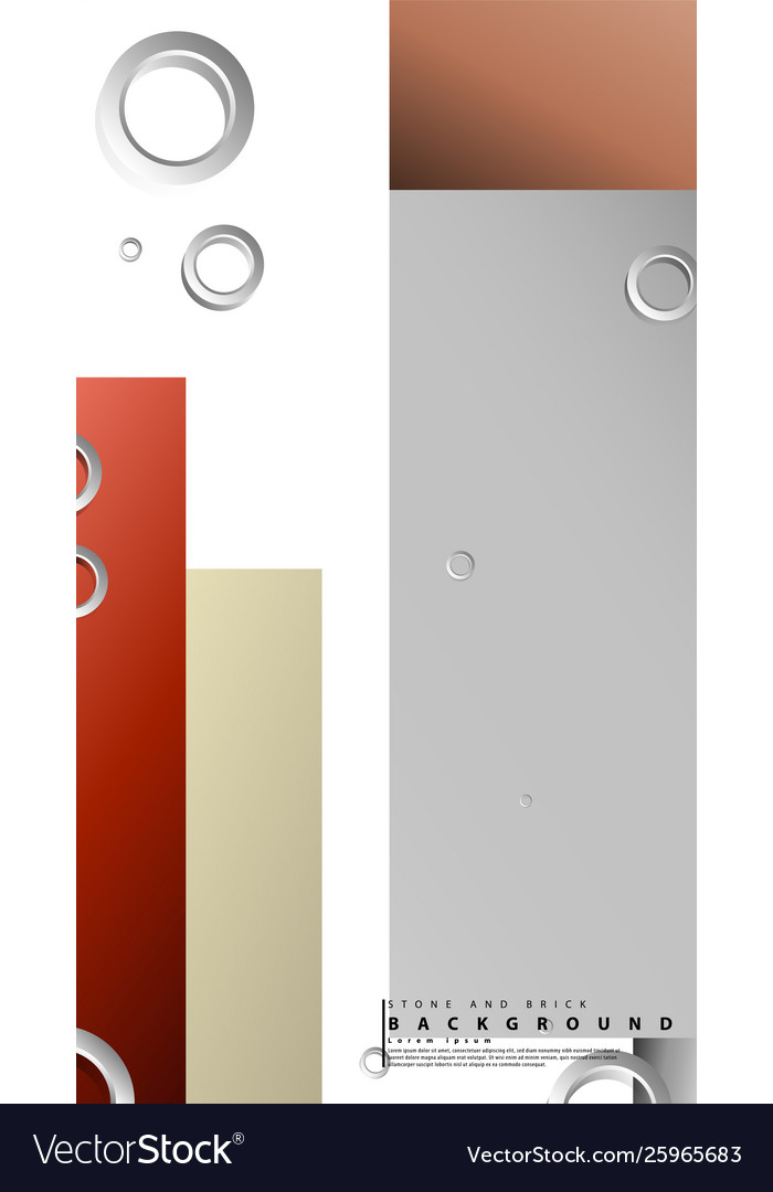 Ring abstract rectangular background with drop vector image Ring abstract rectangular background with drop