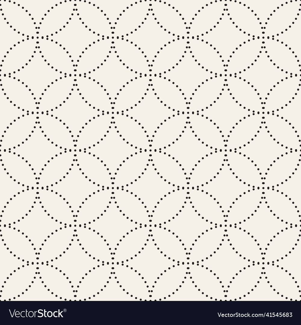 Seamless pattern repeating geometric elements vector image Seamless pattern repeating geometric elements