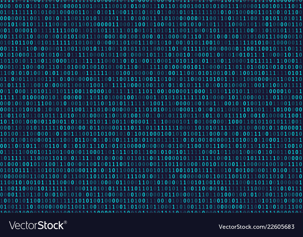 Streaming Binary Code Background