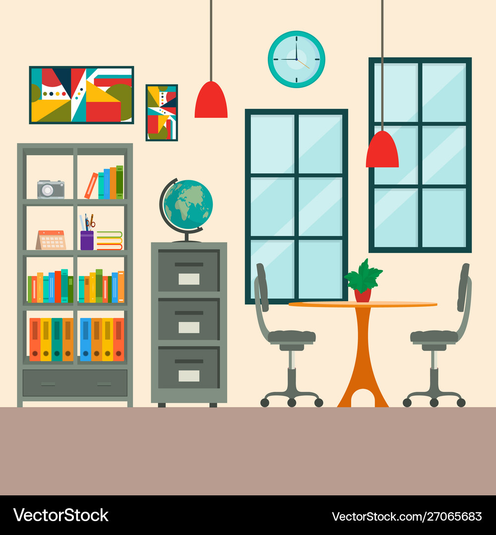Workspace Royalty Free Vector Image - VectorStock
