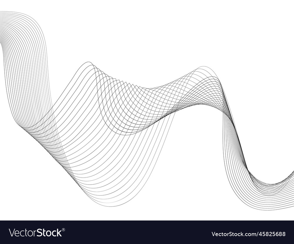Abstract wave element for design digital vector image Abstract wave element for design digital