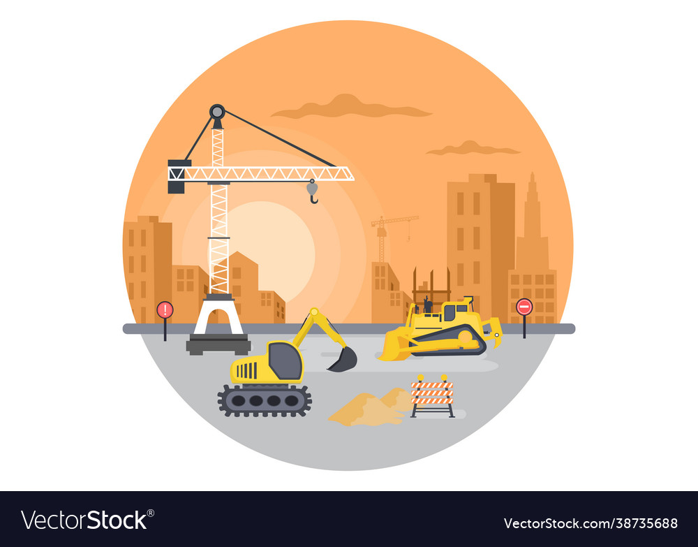 Construction building architecture makes