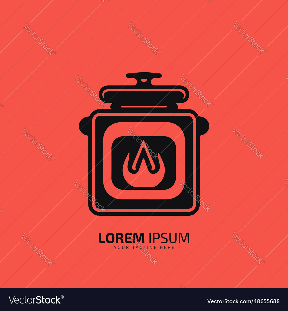 Cooking company logo design template