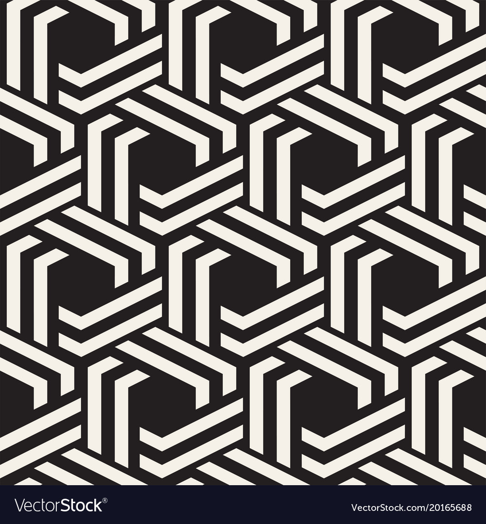 Hexagonal Geometric Pattern
