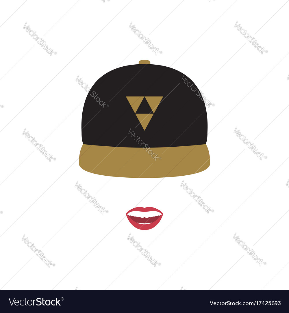 a baseball cap