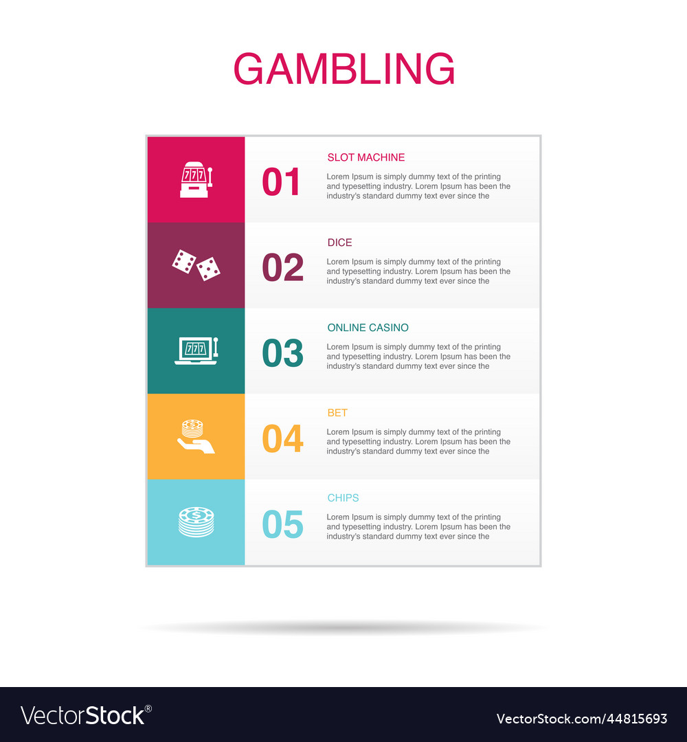 Casino Gaming Icons - Slots & Dice