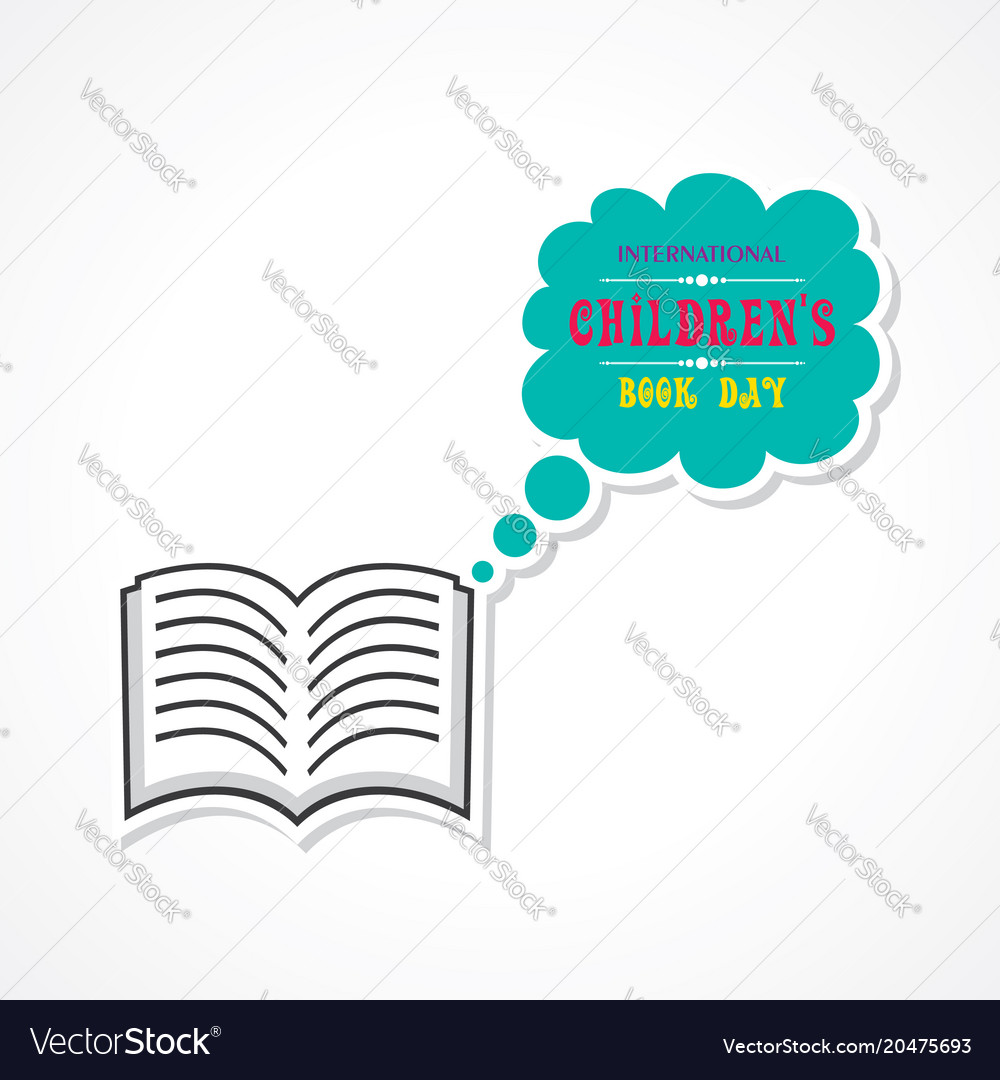 International children book day poster