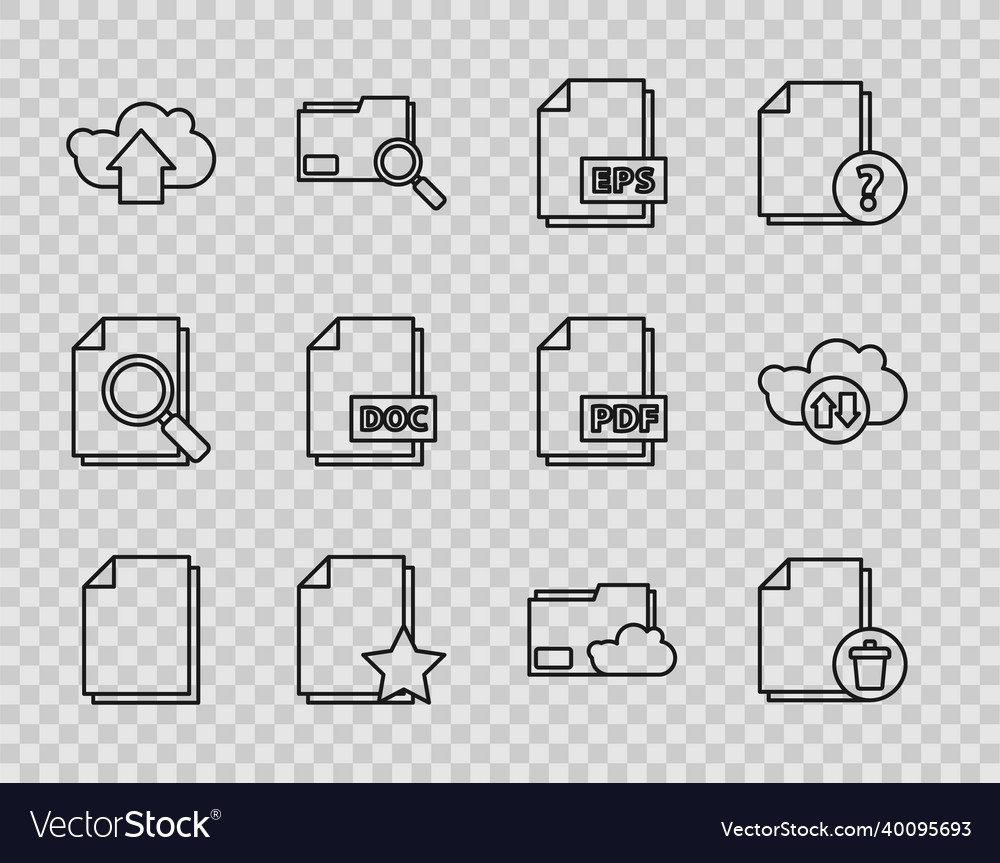 Set line document delete file eps