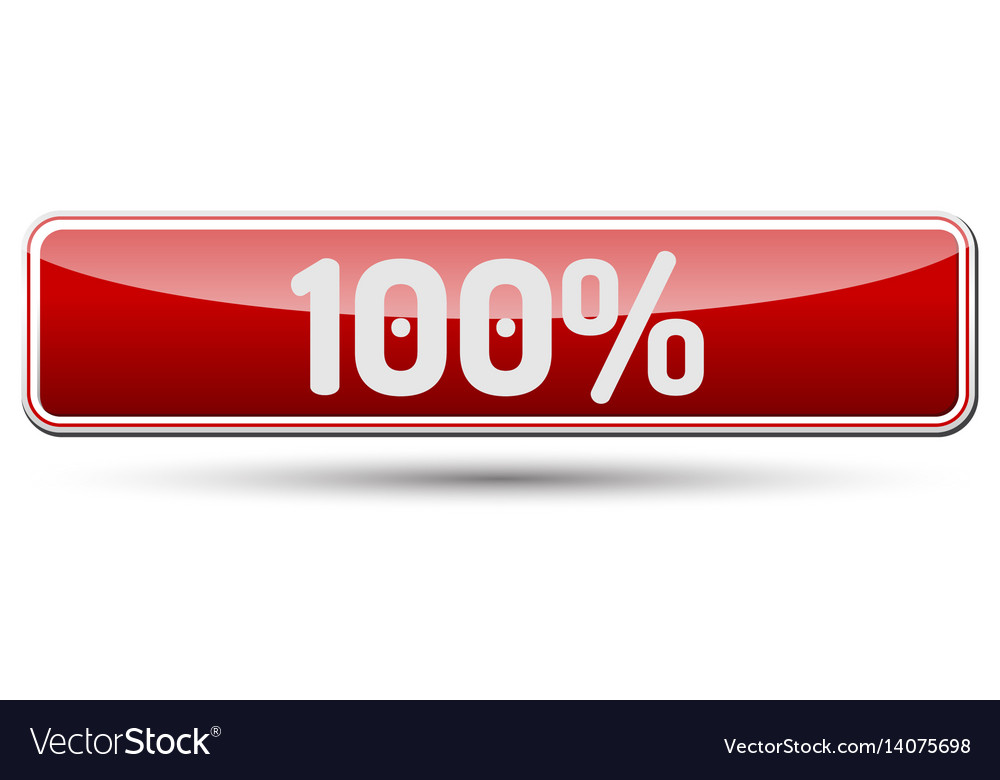 100 - abstract beautiful button with text