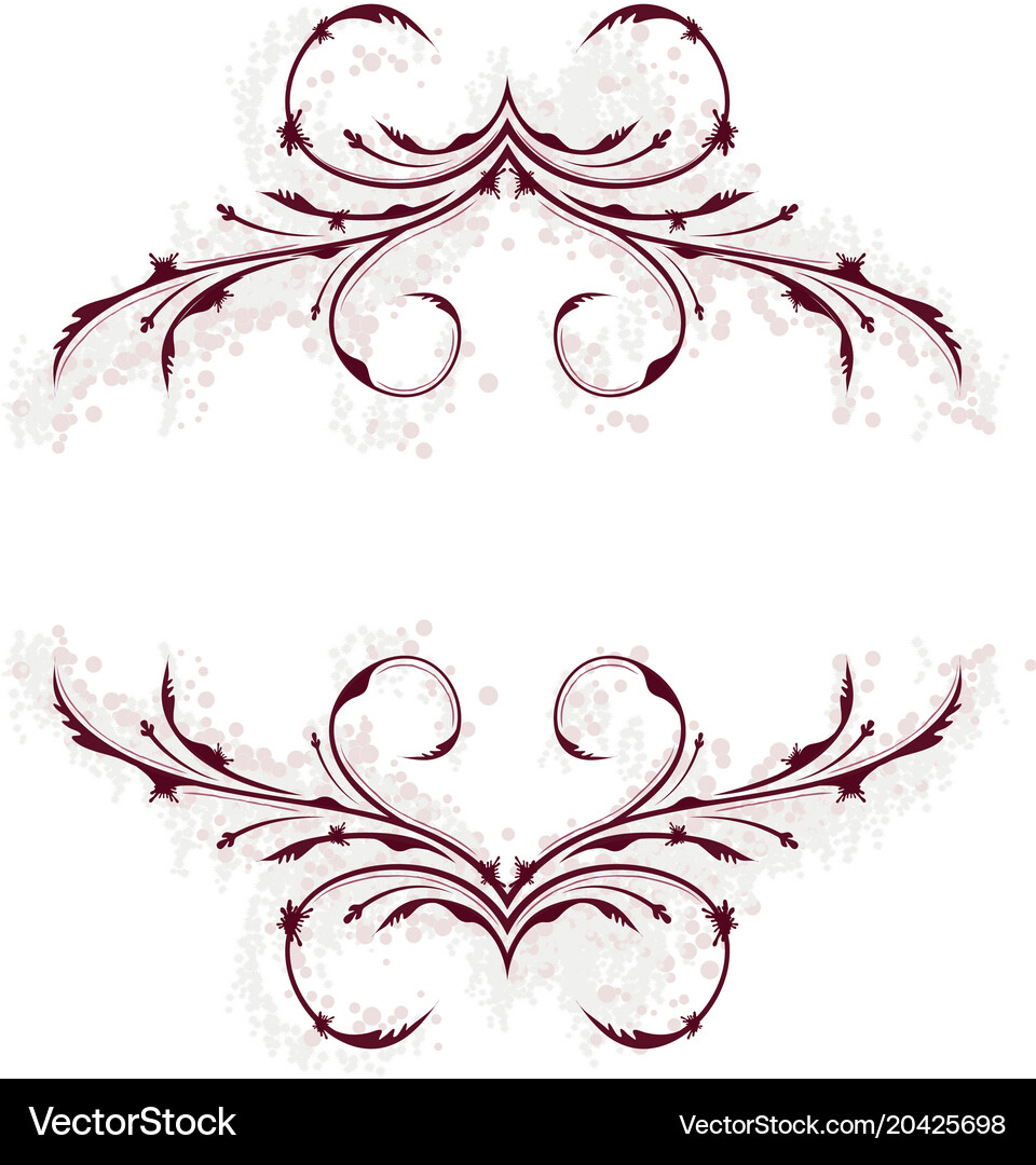 Decorative frame Royalty Free Vector Image - VectorStock