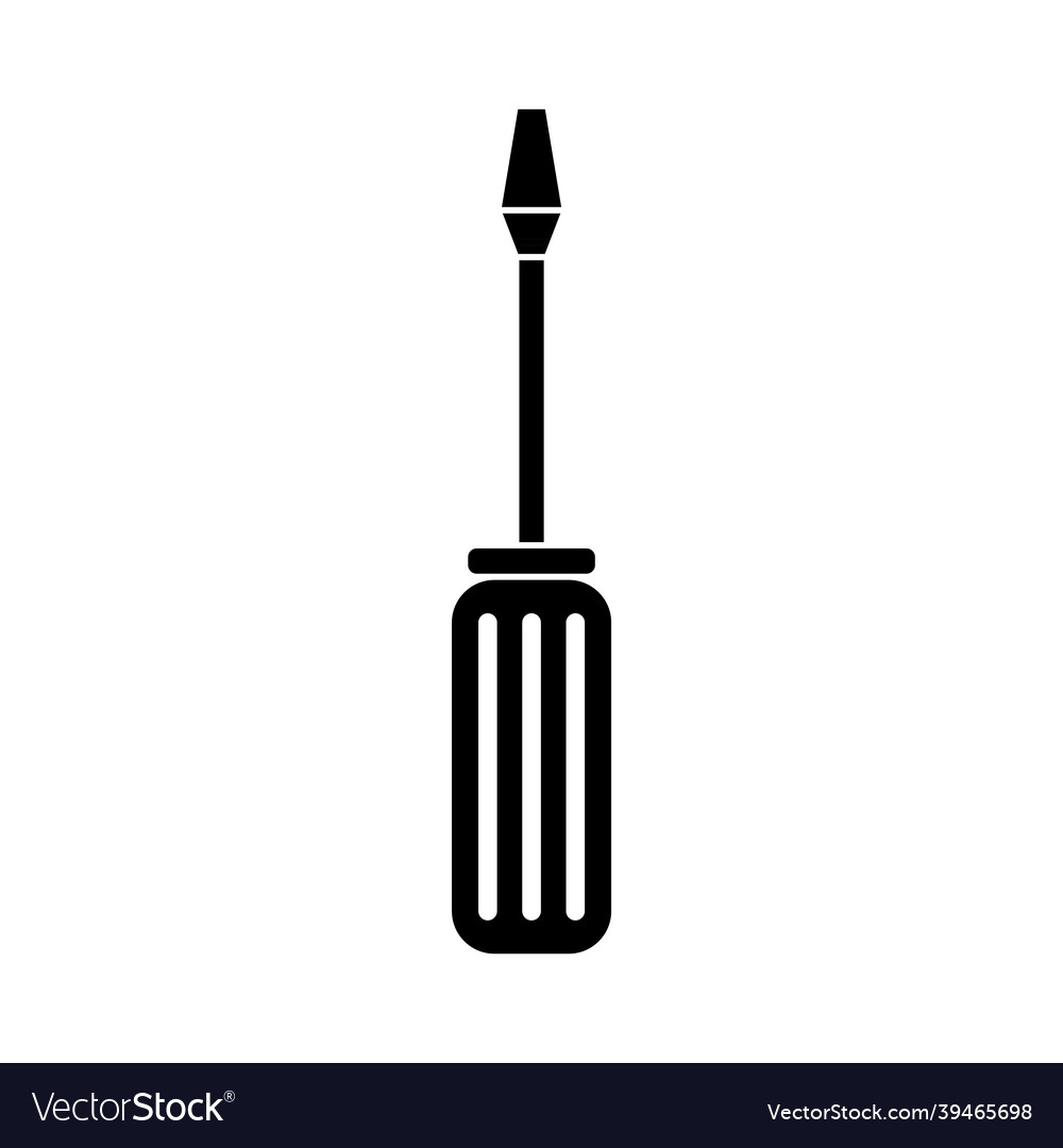 Screwdriver icon design template isolated Vector Image