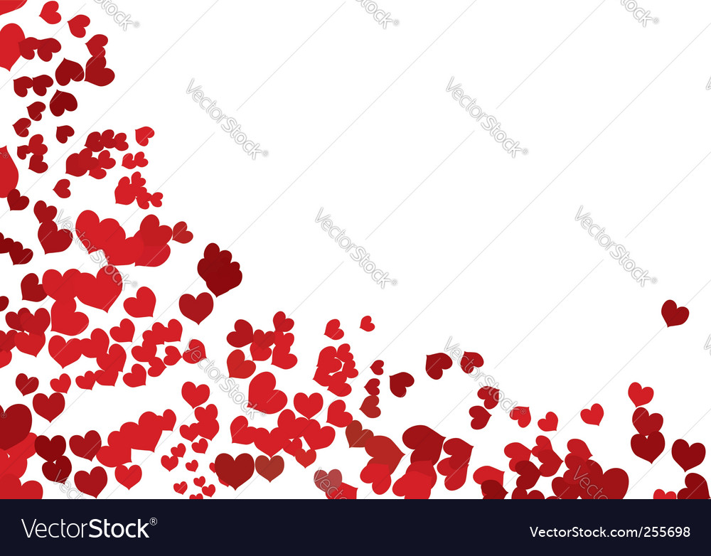 Valentine background Royalty Free Vector Image