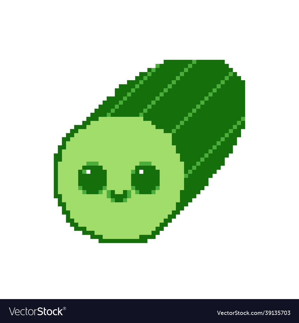 8 bit pixel cucumber