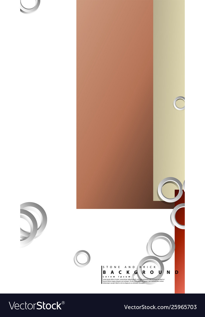 Ring abstract rectangular background with drop