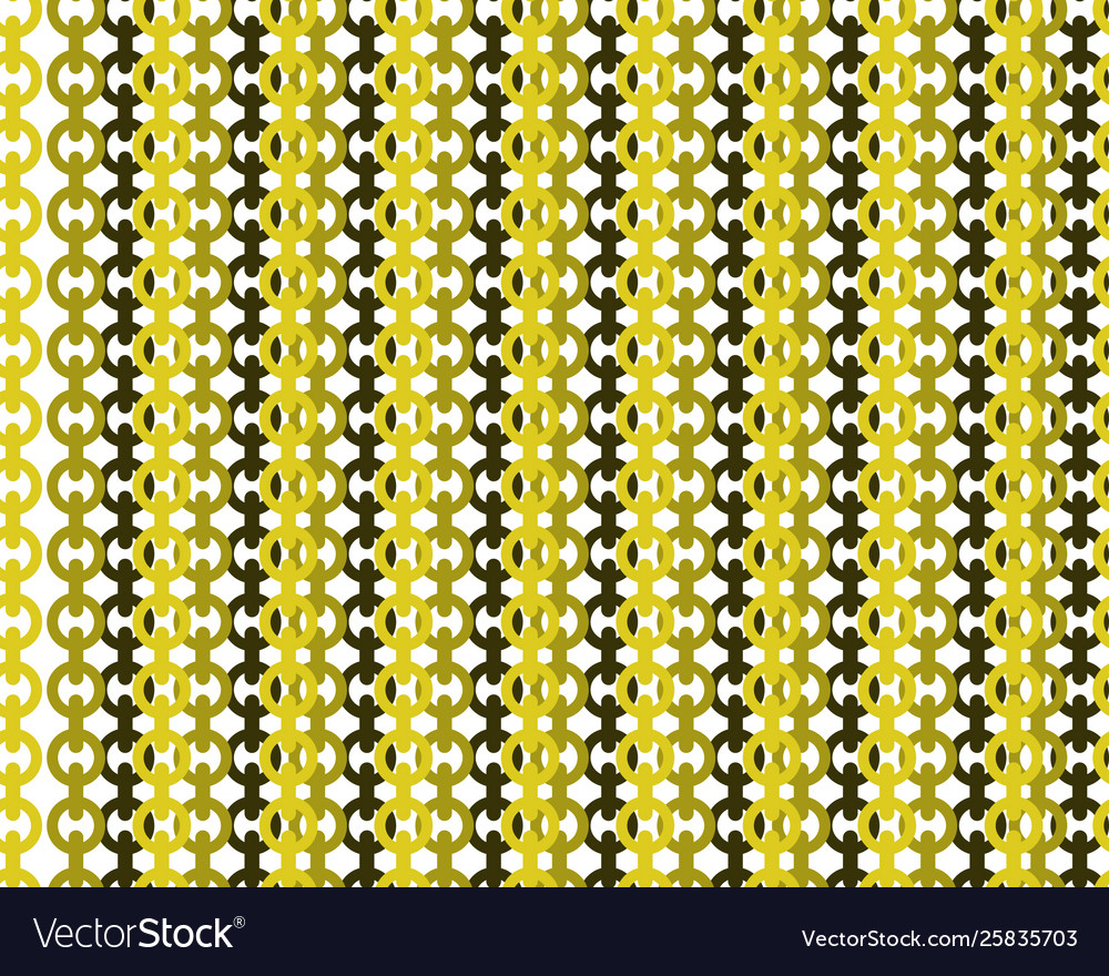 Seamless pattern with different chains vector image Seamless pattern with different chains