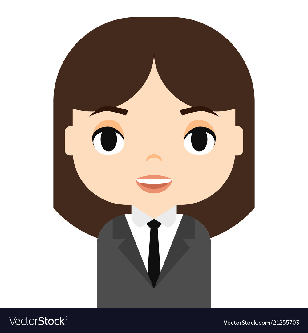 Woman Profile Mascot Vector Illustration. Female Avatar Character Icon  Cartoon. Girl Head Face Business User Logo 9749643 Vector Art at Vecteezy