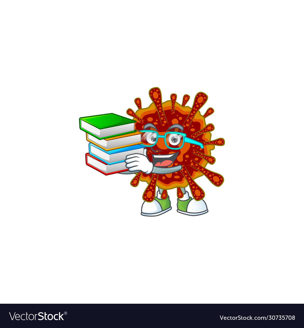 A hard-working student in deadly with book