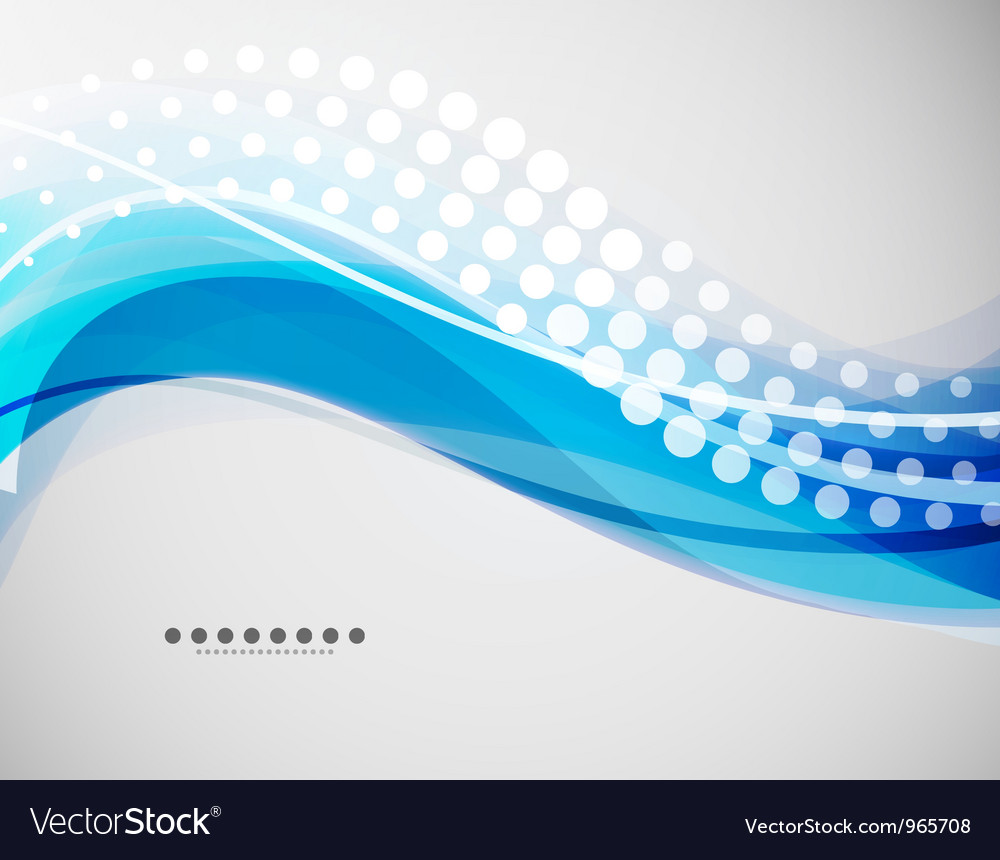 Abstract wave background