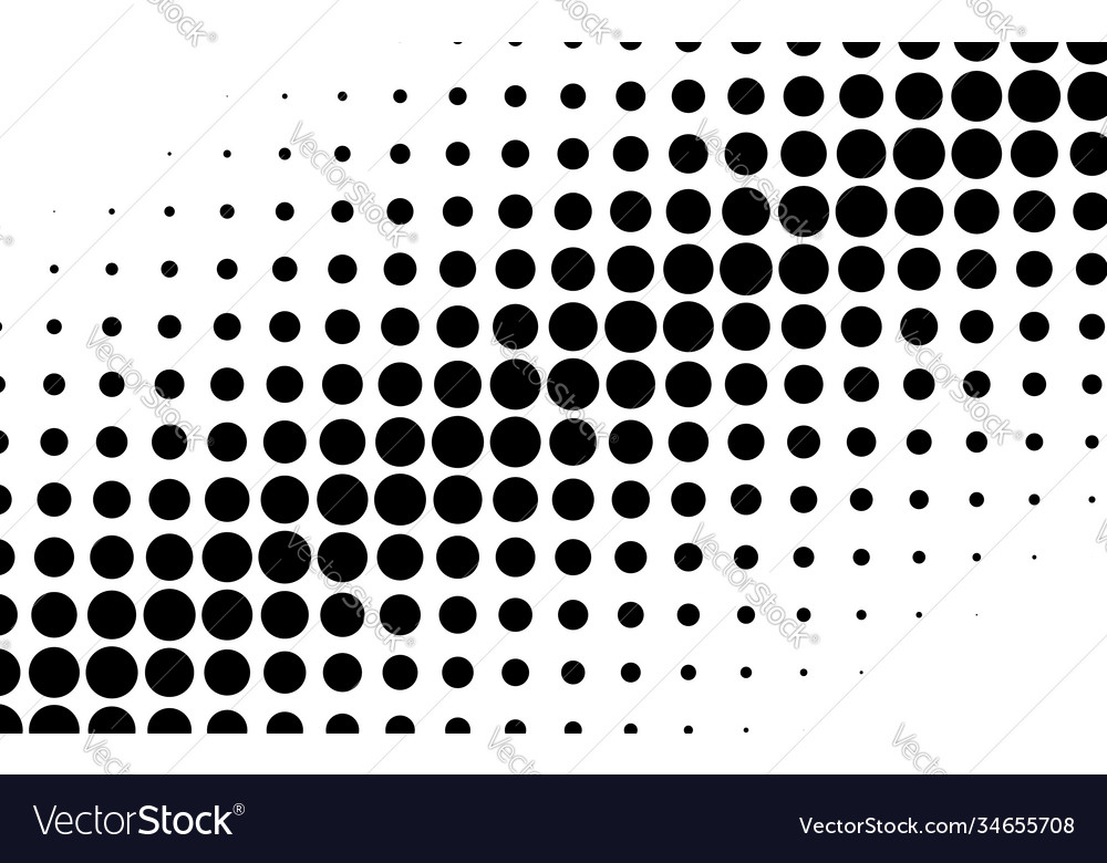 Diagonal oblique circles dots halftone